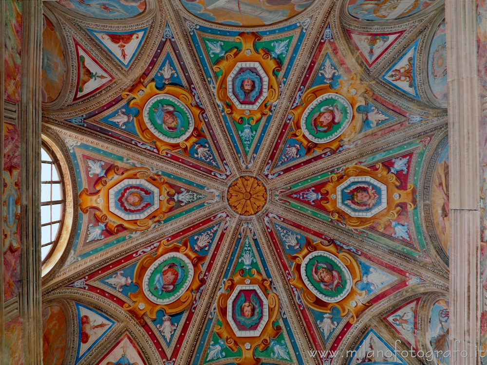 Orta San Giulio (Novara) - Soffitto della Cappella I del Sacro Monte di Orta